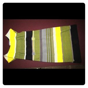 Beautiful yellow work dress